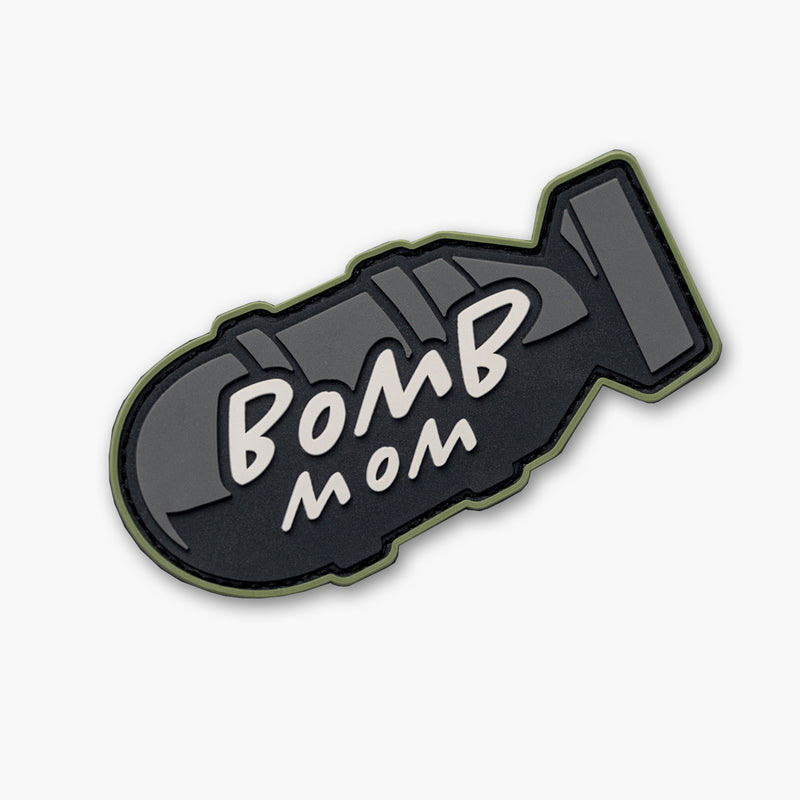 Custom Bomb Mom Soft PVC Badge Patch